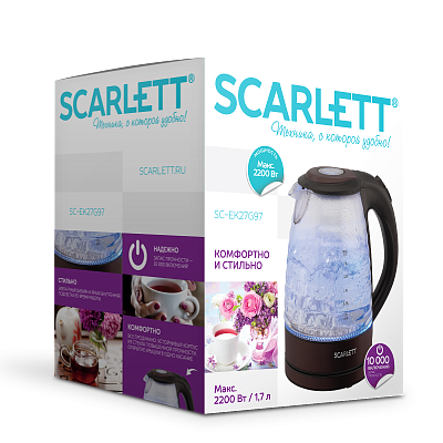 Электрический чайник Scarlett SC-EK27G97 - 18