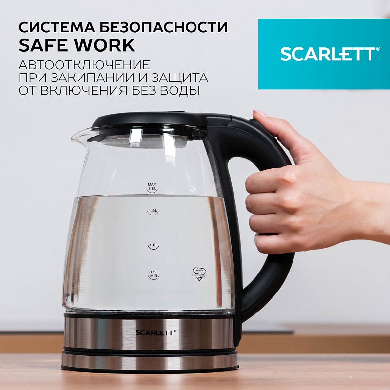 Электрический чайник Scarlett SC-EK27G88 - Характеристики - 2