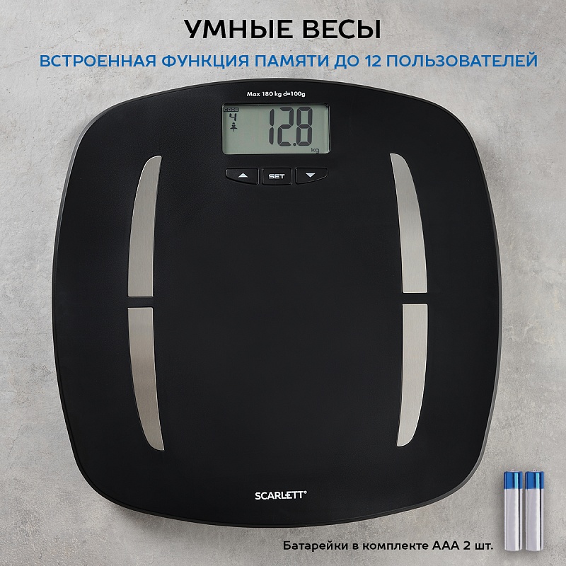 Весы Scarlett SC-BS33ED83 - Характеристики