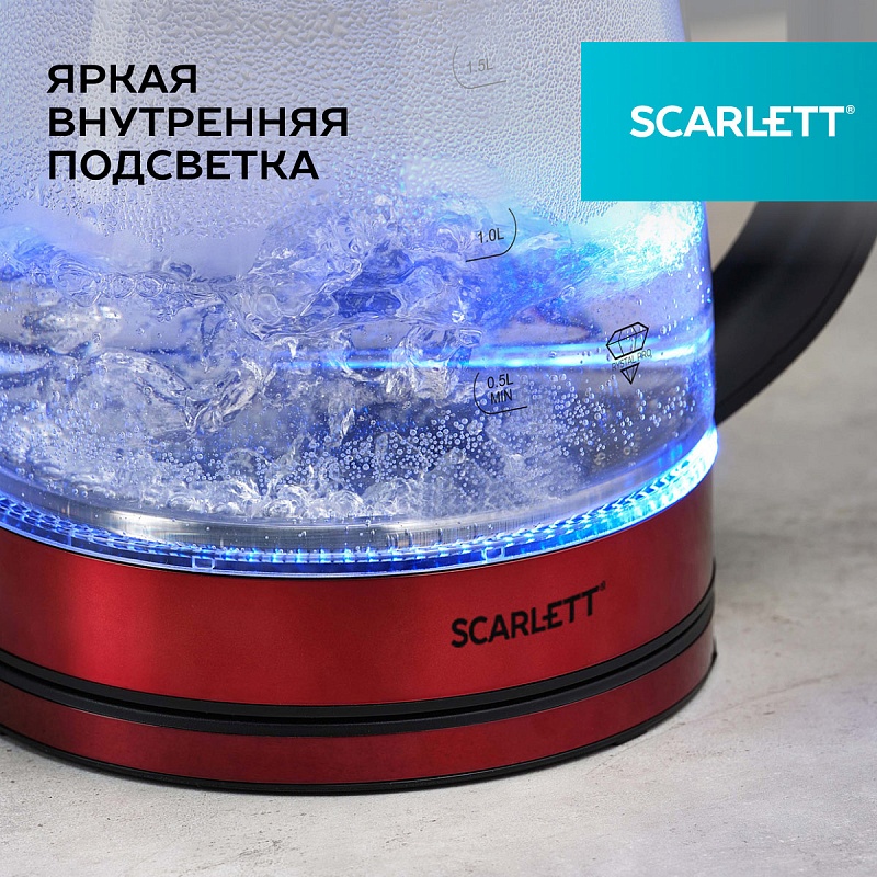Электрический чайник Scarlett SC-EK27G102 - Характеристики - 2