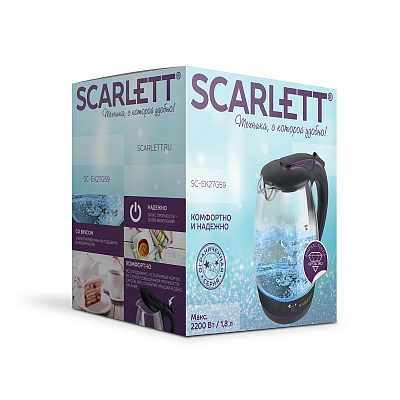 Электрический чайник Scarlett SC-EK27G59 - 3