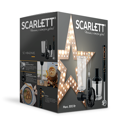 Блендер погружной Scarlett SC-HB42M45 - 3