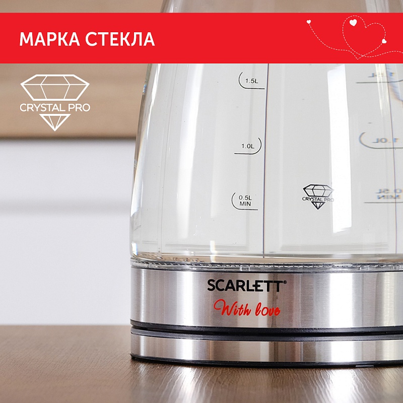 Электрический чайник Scarlett SC-EK27G26 - Характеристики - 2