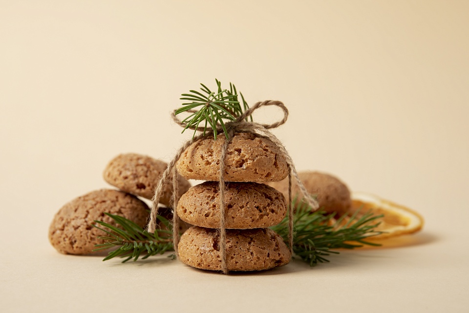 Медовые пряники с орехами