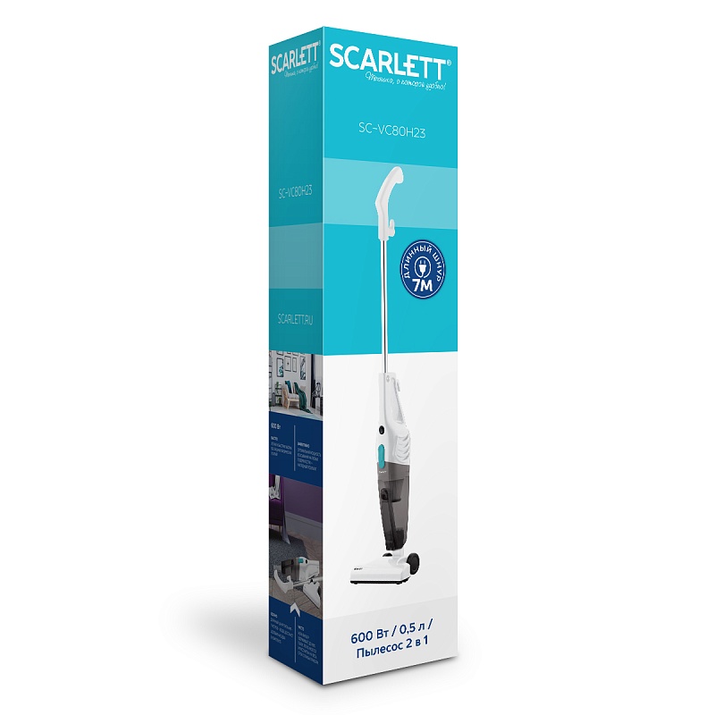 Вертикальный пылесос Scarlett SC-VC80H23 - Характеристики - 11