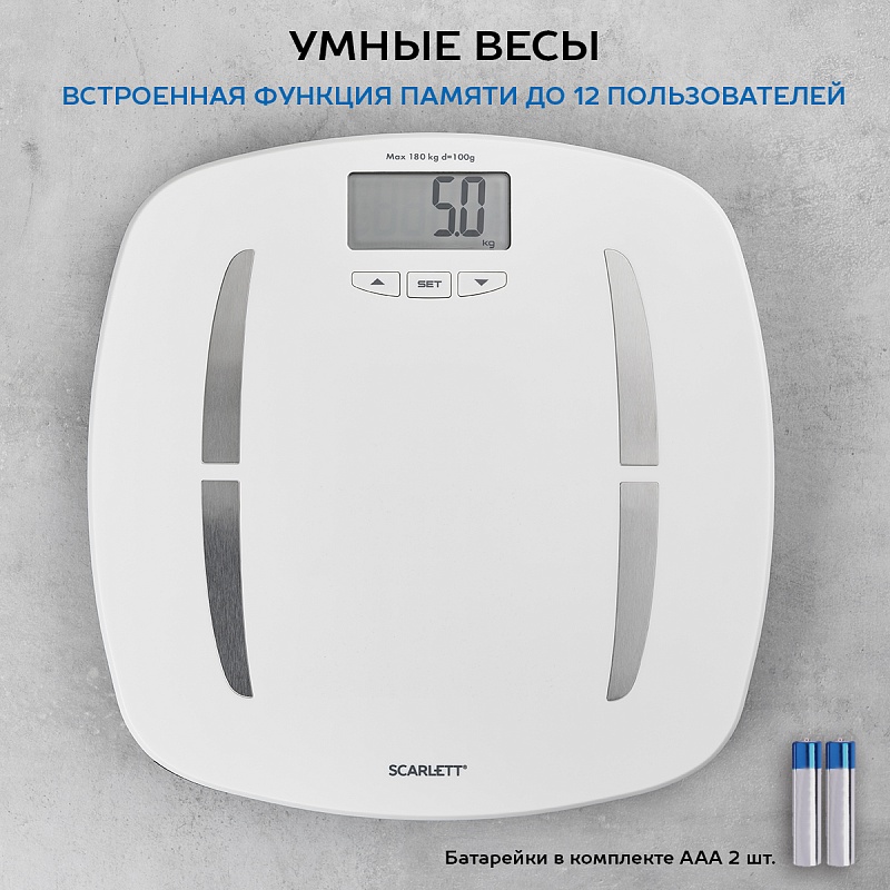 Весы Scarlett SC-BS33ED80 - Характеристики
