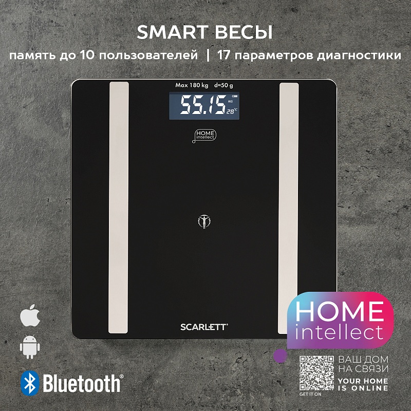 Весы напольные диагностические Scarlett SC-BS33ED110 - Характеристики