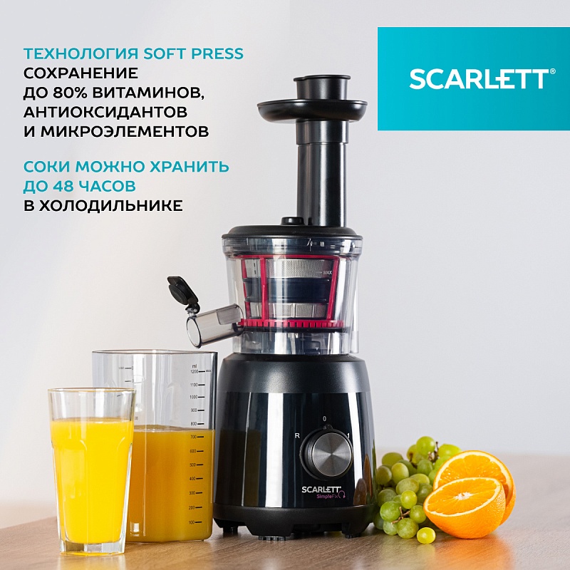 Соковыжималка шнековая Scarlett SC-JE50S54 - Характеристики - 2