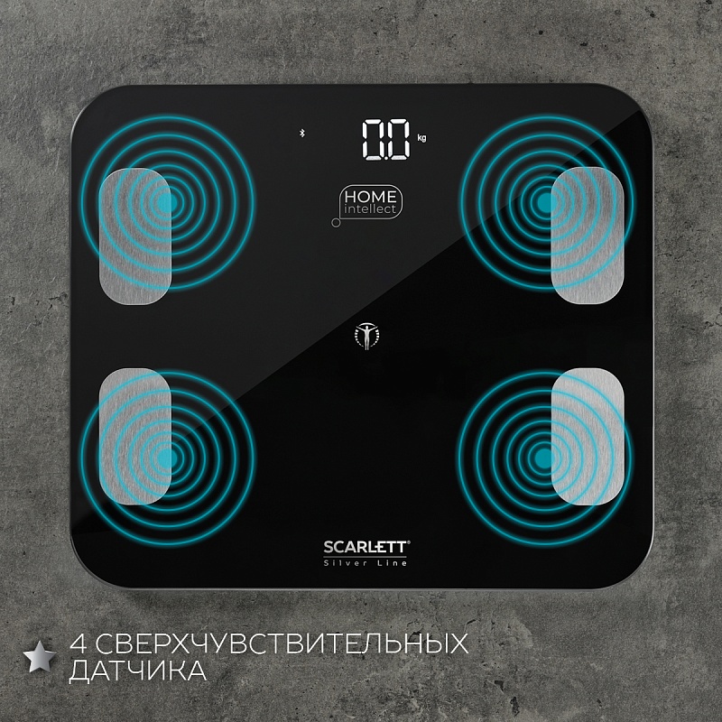 Диагностические весы с функцией Bluetooth Scarlett SC-BS33ED101 - Характеристики - 3