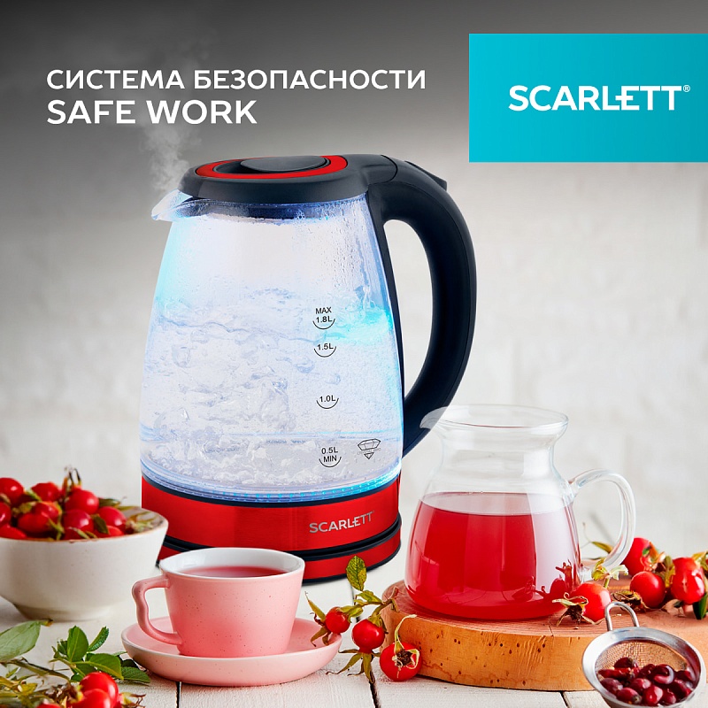 Электрический чайник Scarlett SC-EK27G85 - Характеристики - 3